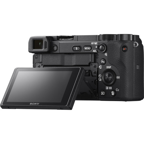 صفحه نمایش دوربین بدون آینه سونی a6400 با لنز 18-135
