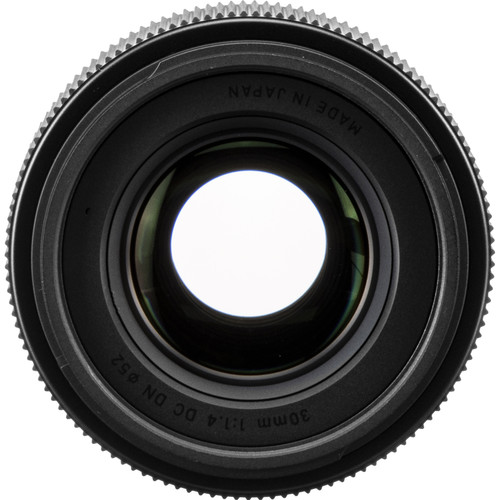 نمای جلو لنز سیگما 30mm f:1.4 DC DN برای Sony E